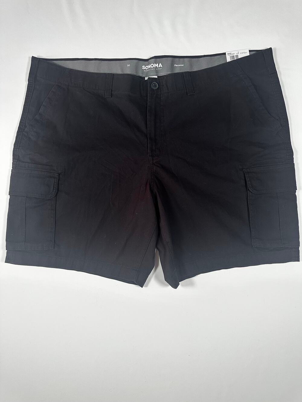 Sonoma Flexwear 9" Inseam Cargo Shorts 50 NWT